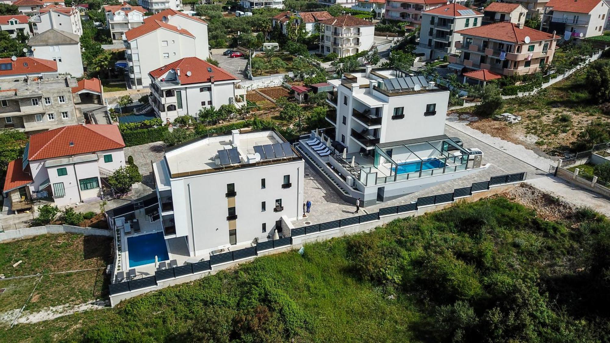 Villa 23 B Heated Pool Trogir Extérieur photo
